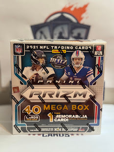 2021 Panini Prizm NFL Football Walmart Mega Box