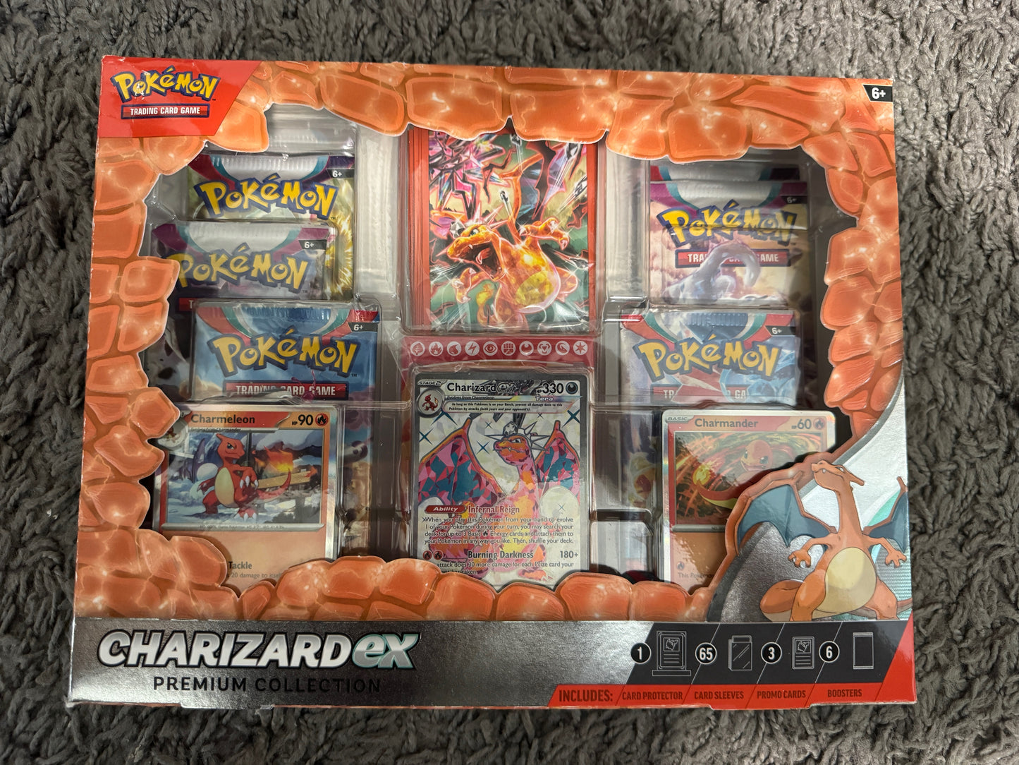 Pokemon TCG: Sealed Charizard EX Premium Collection Box