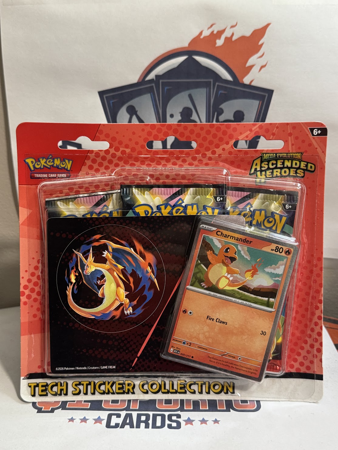 Pokemon TCG: Sealed Ascended Heroes Tech Sticker Collection