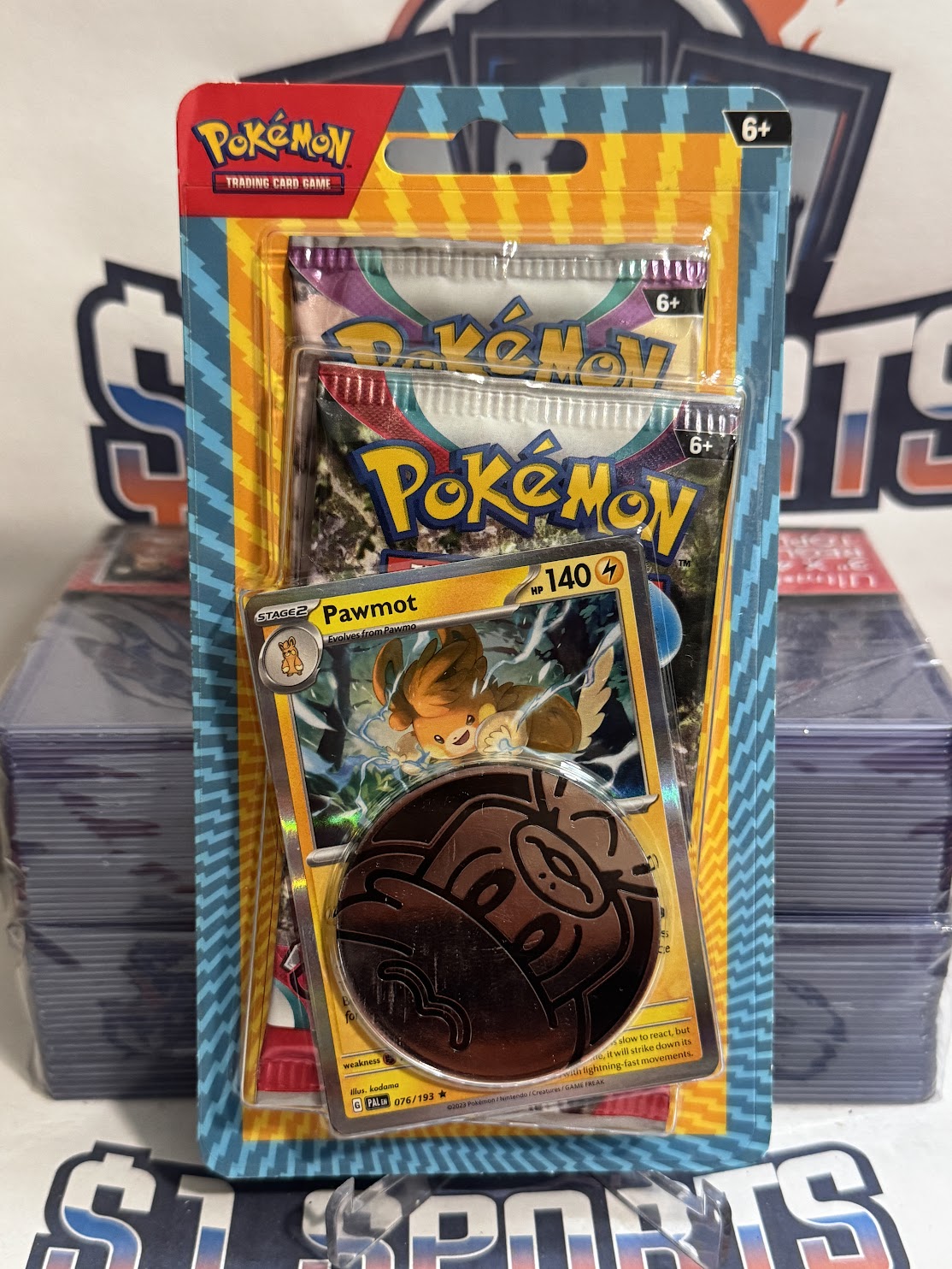 Pokemon TCG: Sealed Pawmot Blister Pack