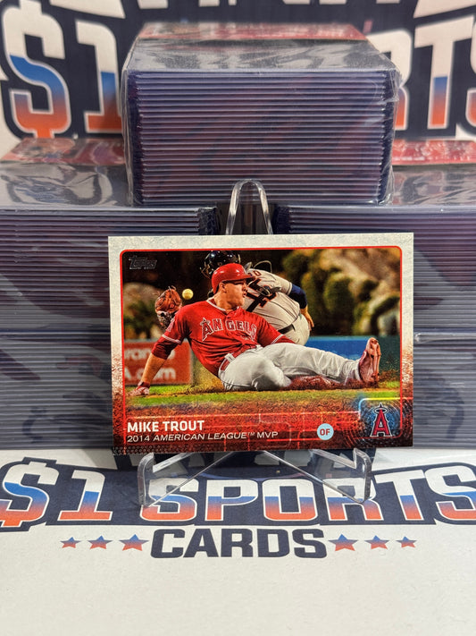 2015 Topps (AL MVP) Mike Trout #510