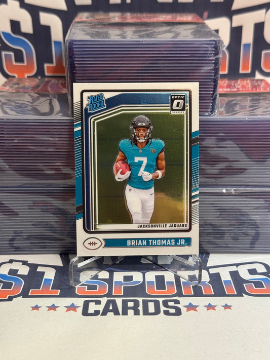 2024 Donruss Optic (Rated Rookie) Brian Thomas Jr. #214