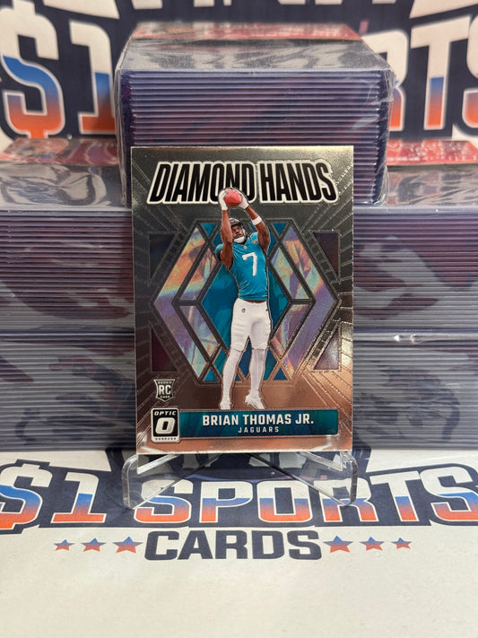 2024 Donruss Optic (Diamond Hands) Brian Thomas Jr. Rookie #2