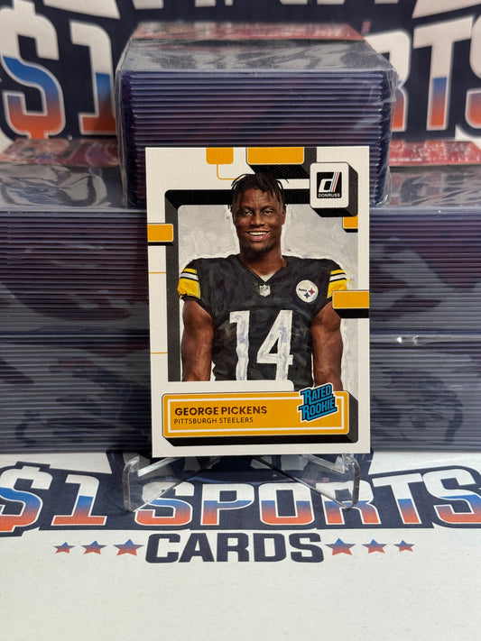 2022 Donruss (Portraits, Rated Rookie) George Pickens #323