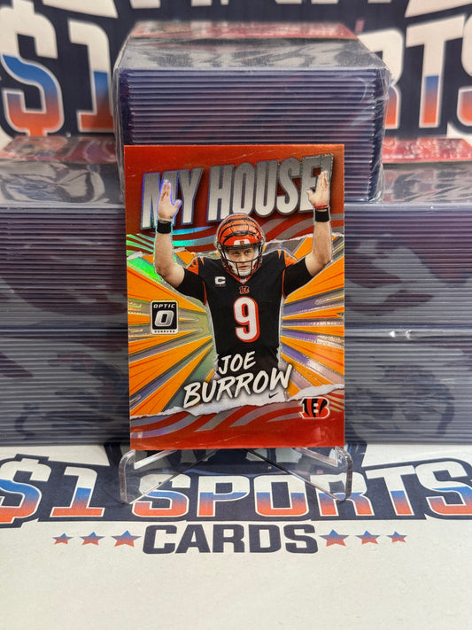 2021 Donruss Optic (Holo Prizm, My House!) Joe Burrow #MH-11