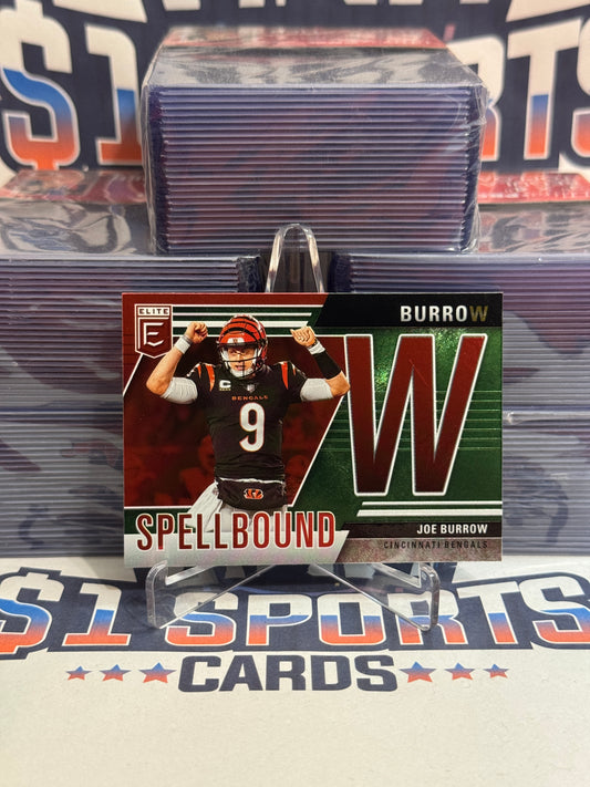 2024 Donruss Elite (Pink, Spellbound "W") Joe Burrow #40
