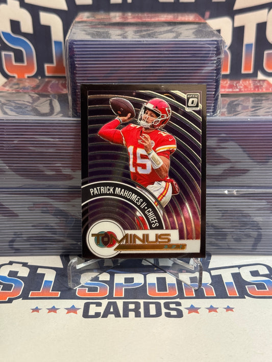 2020 Donruss Optic (T-Minus 3, 2, 1) Patrick Mahomes II #TM-4