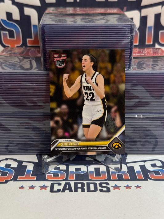 2024 Topps Now Bowman U (26,212) Caitlin Clark #74