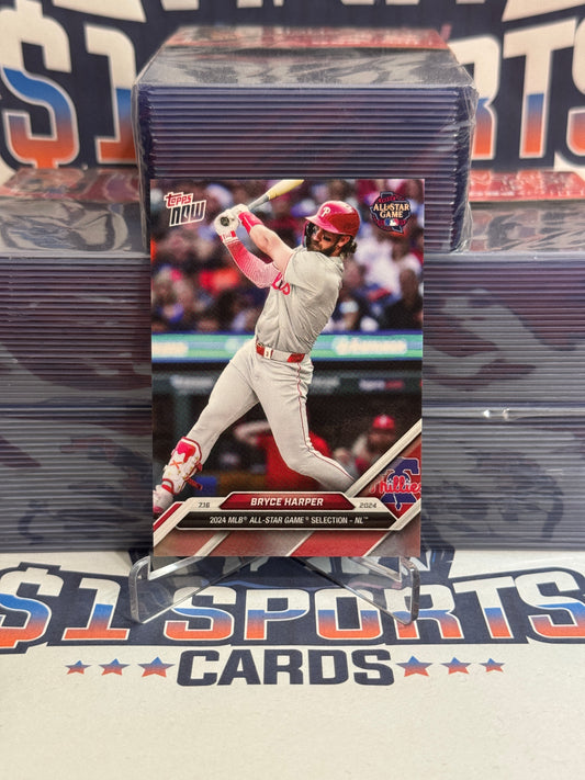 2024 Topps Now (MLB All-Star Game /3,780) Bryce Harper #ASG-BH