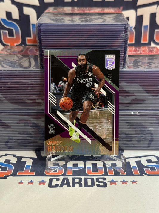 2019 Donruss Elite (Purple 42/49) James Harden #18