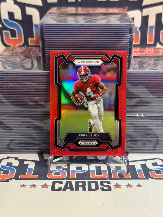 2024 Panini Prizm Draft Picks (Red Prizm 18/299) Jerry Jeudy #40