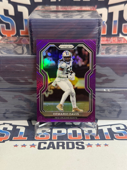 2020 Panini Prizm (Purple Prizm 45/125) Demario Davis #249