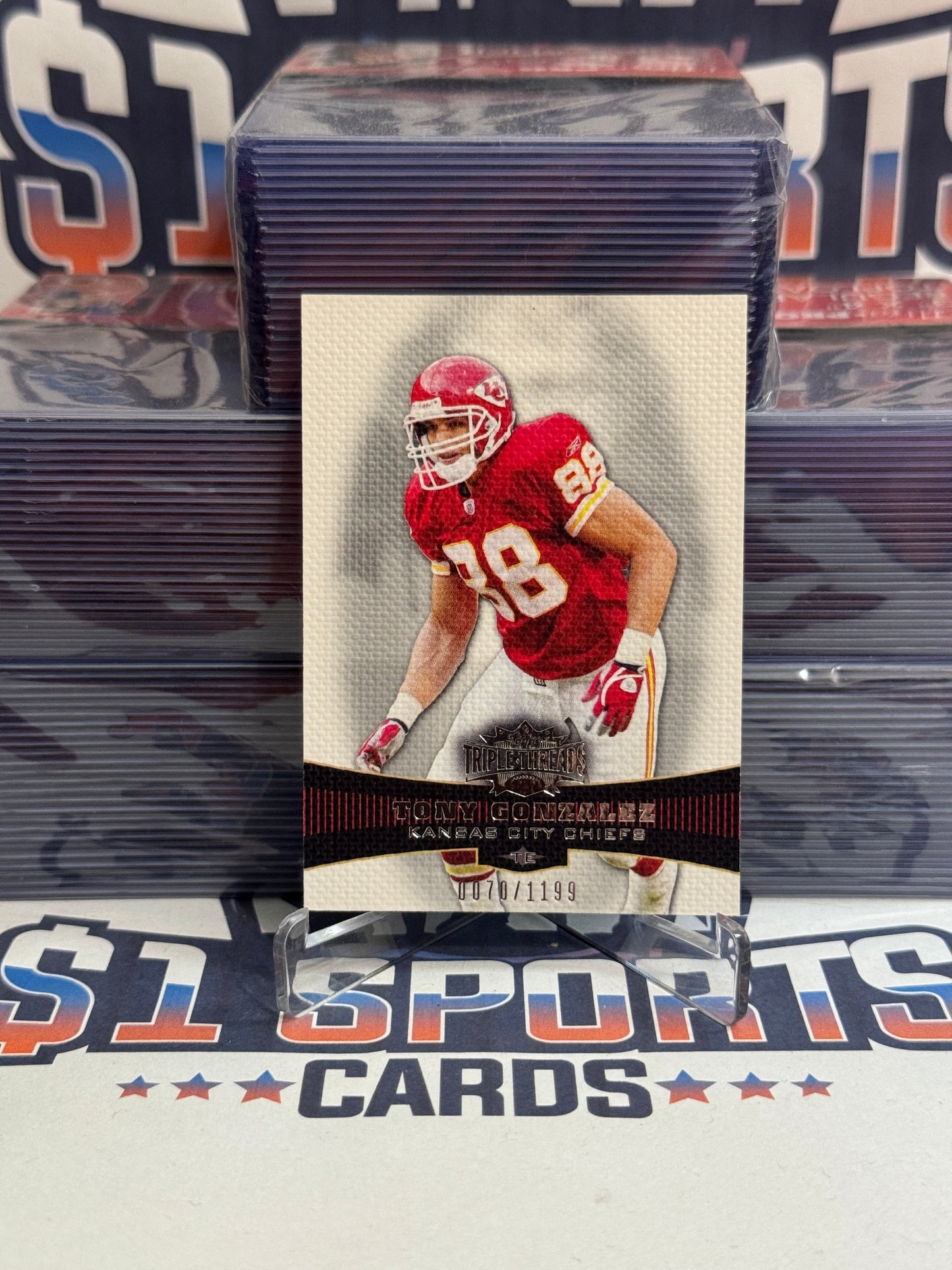 2006 Topps Triple Threads (70/1199) Tony Gonzalez #27