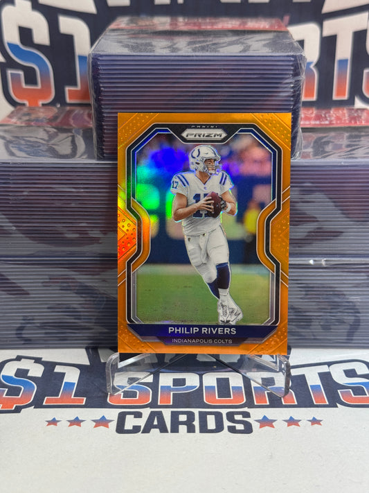 2020 Panini Prizm (Orange Prizm 85/249) Philip Rivers #85