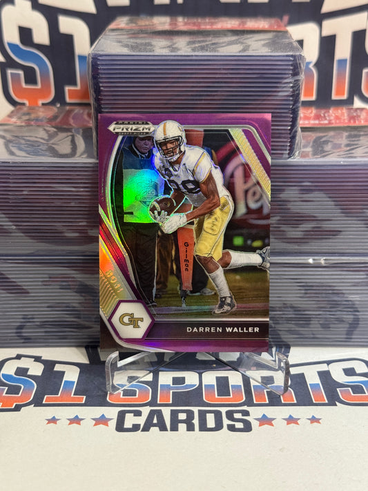 2021 Panini Prizm Draft Picks (Purple Prizm 45/75) Darren Waller #44