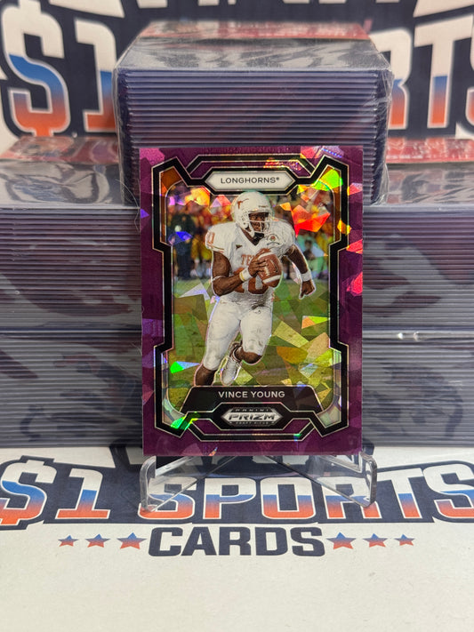 2024 Panini Prizm Draft Picks (Purple Ice Prizm 15/149) Vince Young #25