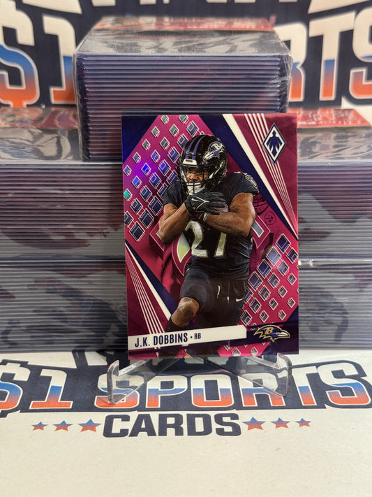 2023 Panini Phoenix (Pink Prizm 141/175) J.K. Dobbins #47