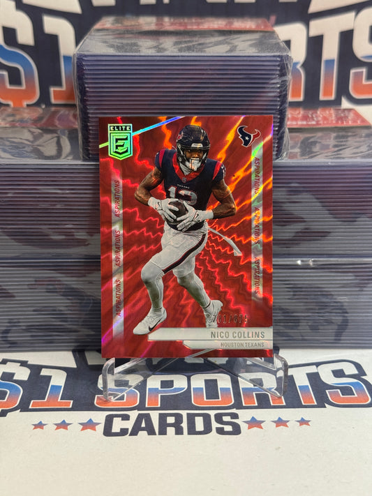 2024 Donruss Elite (Red 781/875) Nico Collins #6