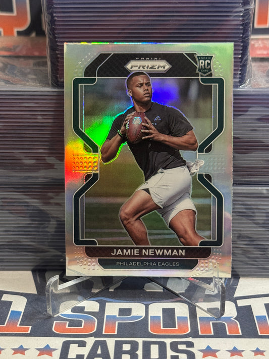 2021 Panini Prizm (Silver Prizm) Jamie Newman Rookie #397
