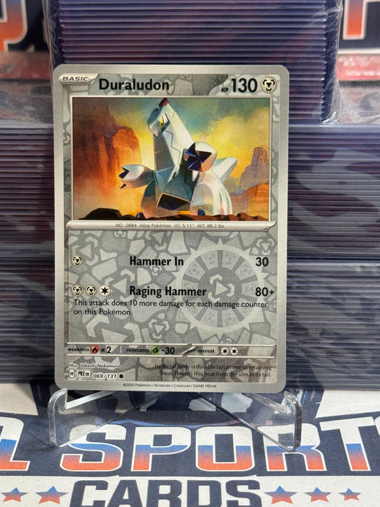Pokemon TCG: Prismatic Evolutions - Duraludon (Reverse Holo, Common) #69