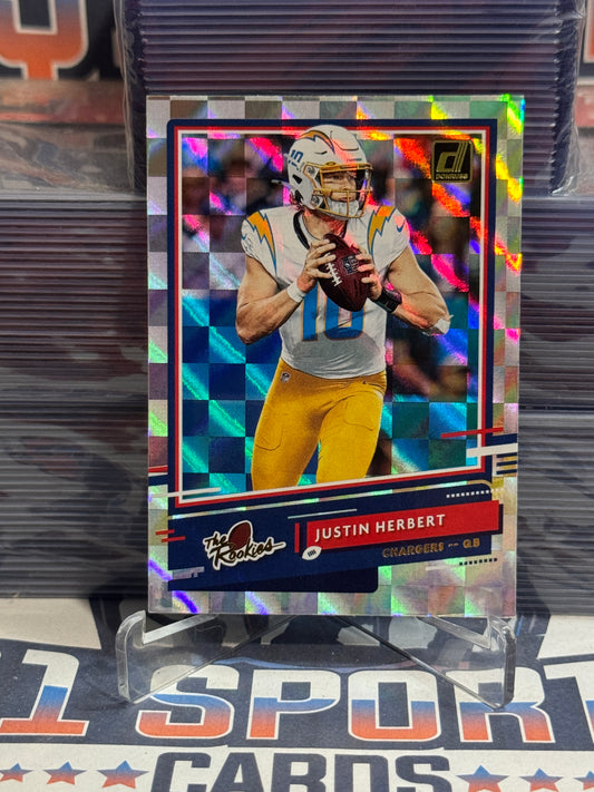 2020 Donruss (The Rookies) Justin Herbert #TR-JH