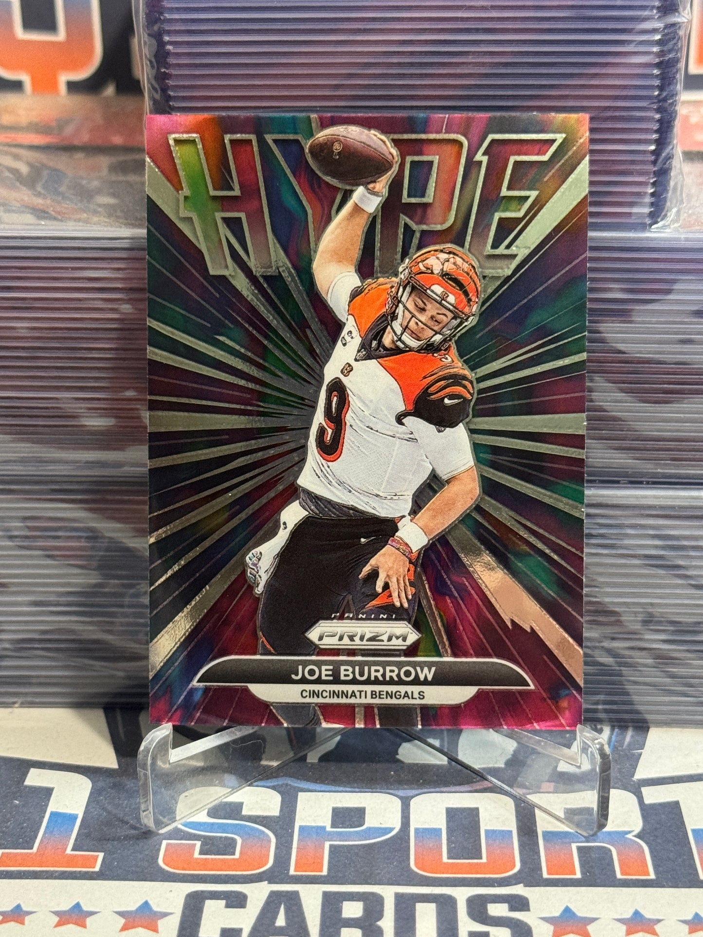 2021 Panini Prizm (Hype) Joe Burrow #H-2