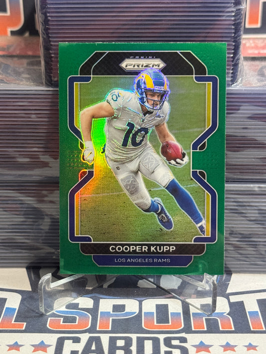 2021 Panini Prizm (Green Prizm) Cooper Kupp #63