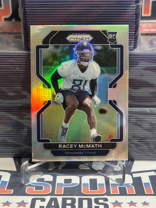 2021 Panini Prizm (Silver Prizm) Racey McMath Rookie #409