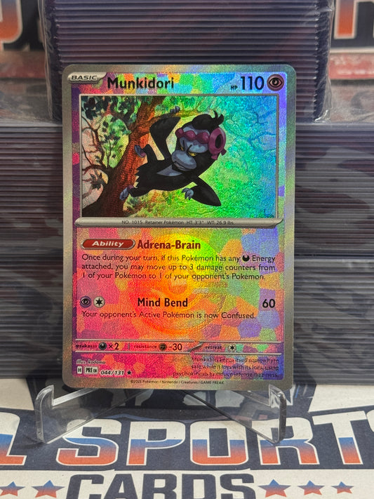 Pokemon TCG: Prismatic Evolutions - Munkidori (Poke Ball, Rare) #44