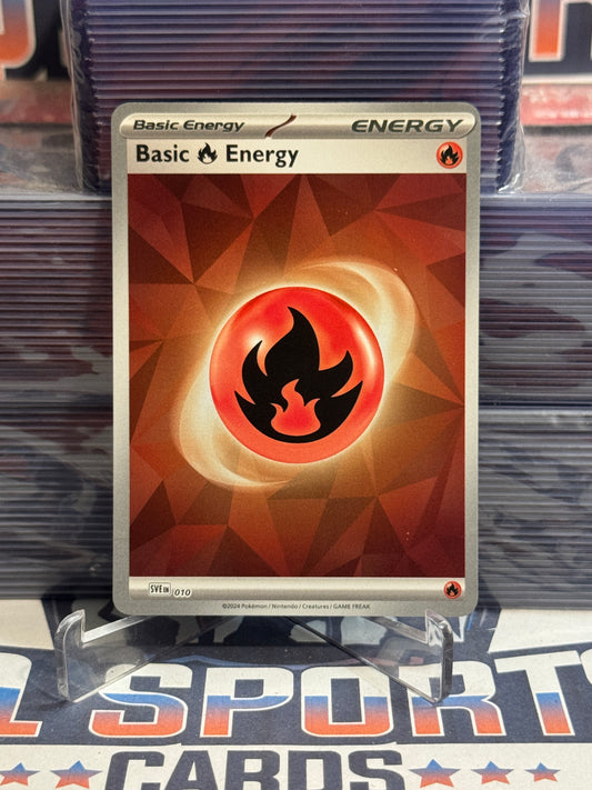 Pokemon TCG: Scarlet & Violet - Fire Basic Energy (Holo) #10