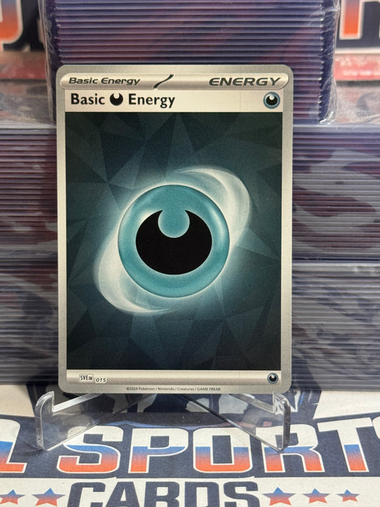 Pokemon TCG: Scarlet & Violet - Darkness Basic Energy (Holo) #`5