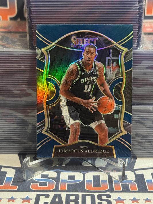 2020 Panini Select (Silver Prizm) LaMarcus Aldridge #49