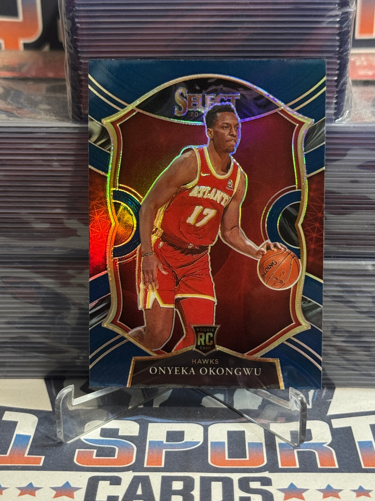 2020 Panini Select (Silver Prizm) Onyeka Okongwu Rookie #66