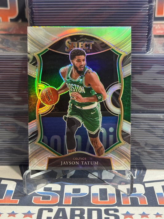 2020 Panini Select (Silver Prizm) Jayson Tatum #41