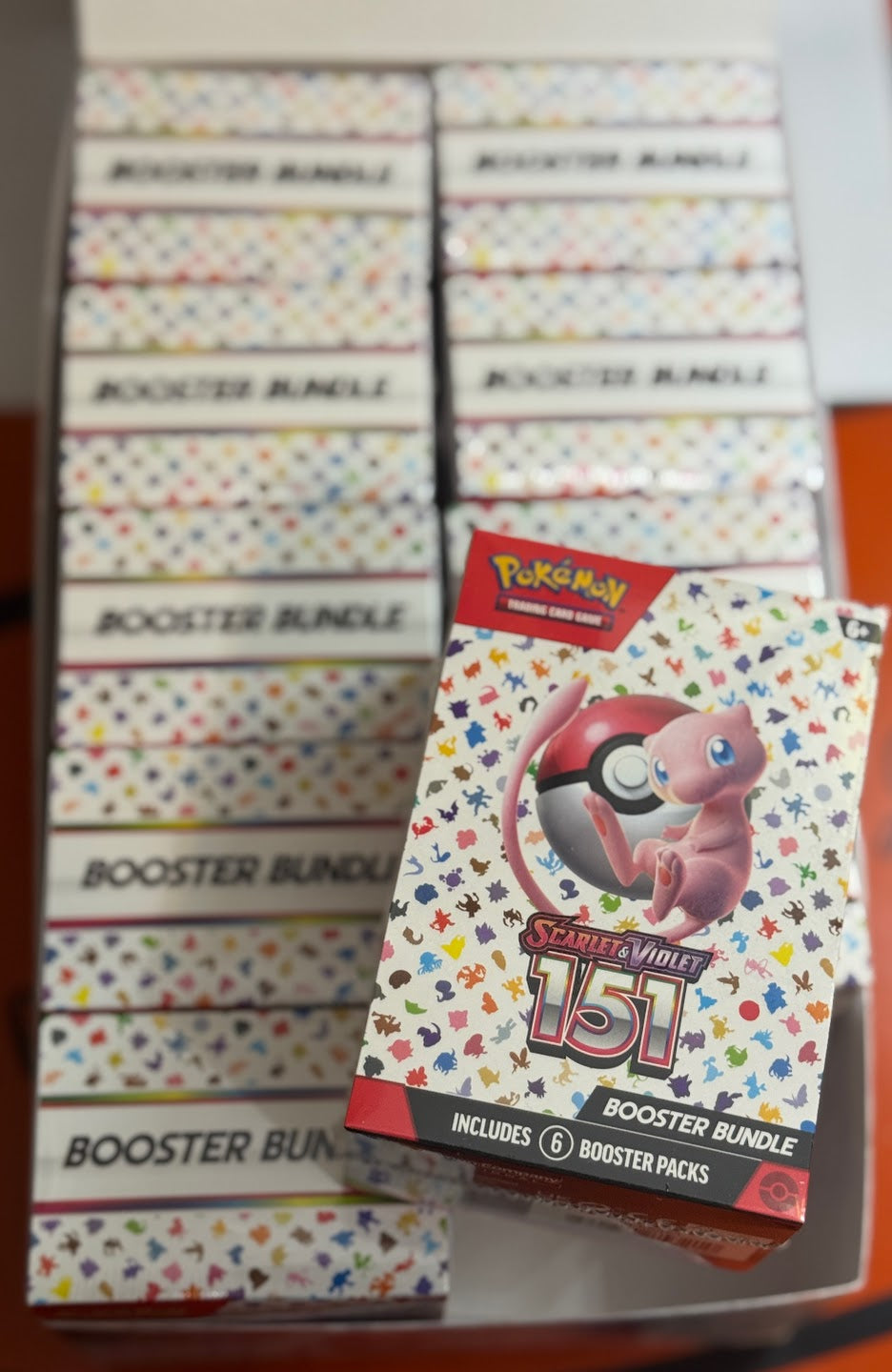 Pokemon TCG: Scarlet & Violet 151 Booster Bundle Display Box + 10 Sealed Bundle Boxes