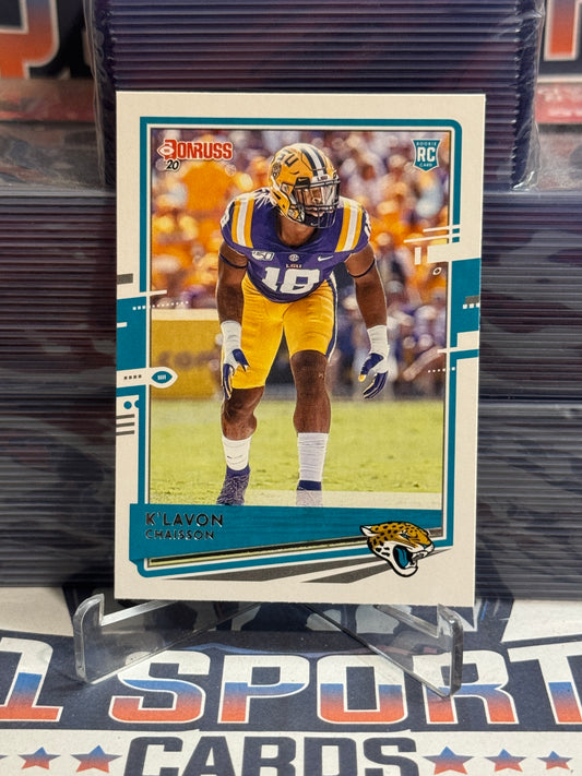 2020 Donruss K'Lavon Chaisson Rookie #267