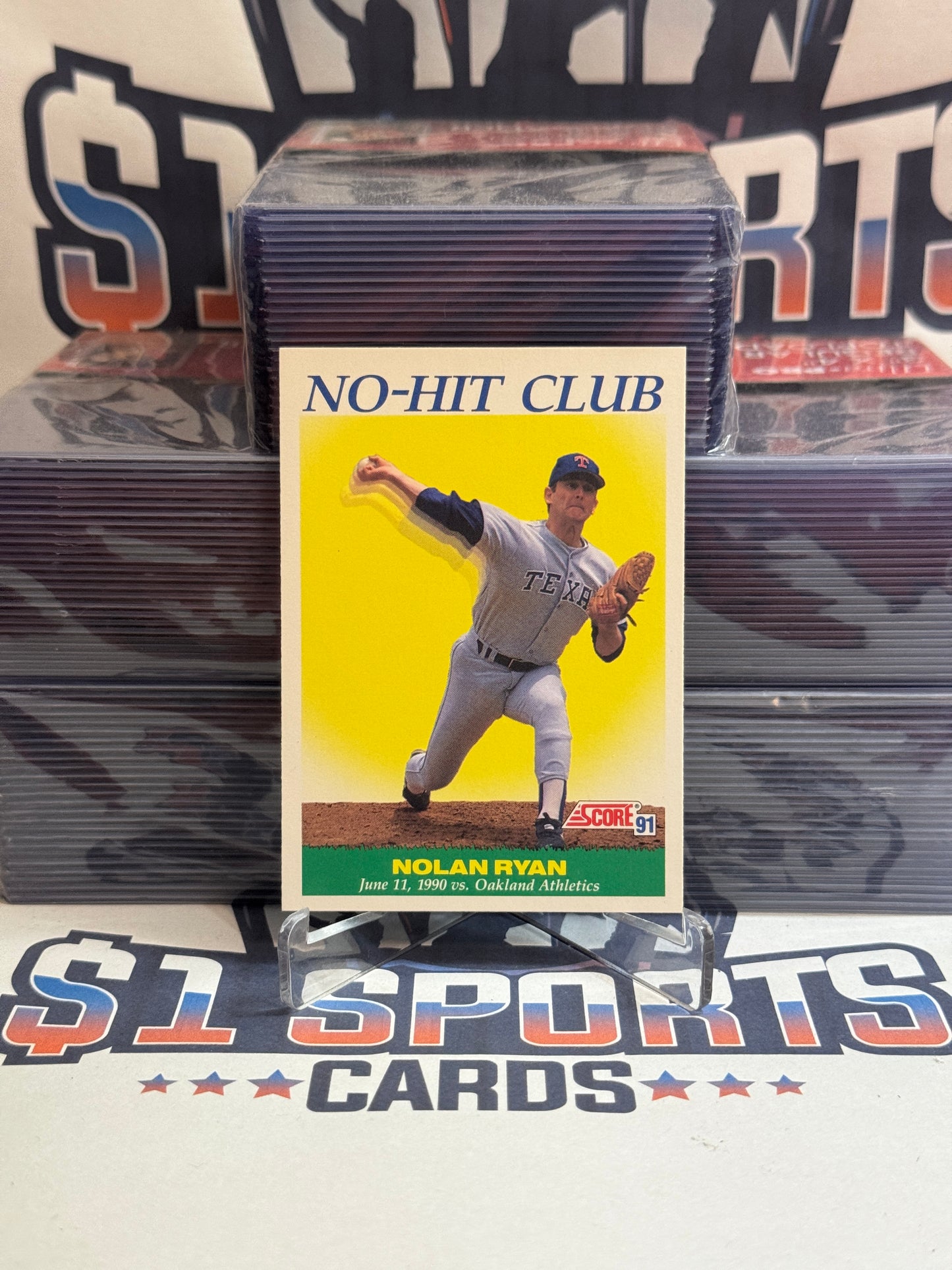 1991 Score (No-Hit Club) Nolan Ryan #701
