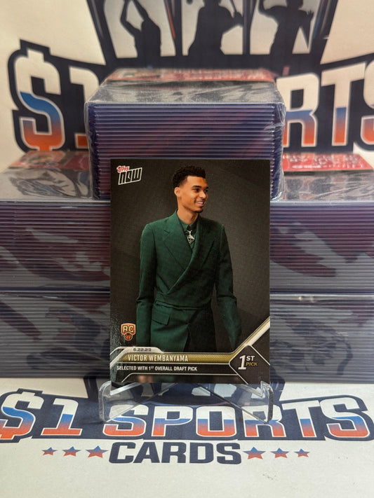 2023 Topps Now (/72,171) Victor Wembenyama Rookie #0-1