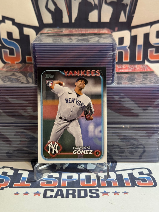 2024 Topps Yoendrys Gomez Rookie #615