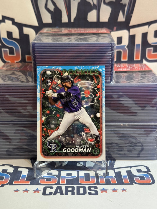 2024 Topps Holiday Hunter Goodman Rookie #H178