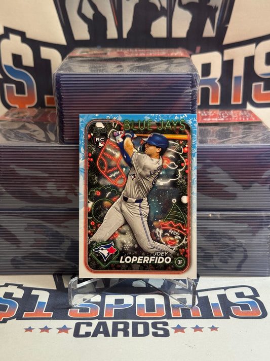 2024 Topps Holiday Loey Loperfido Rookie #H71