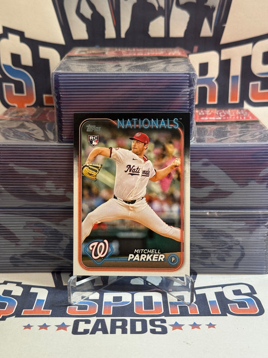 2024 Topps Update Mitchell Parker Rookie #US5