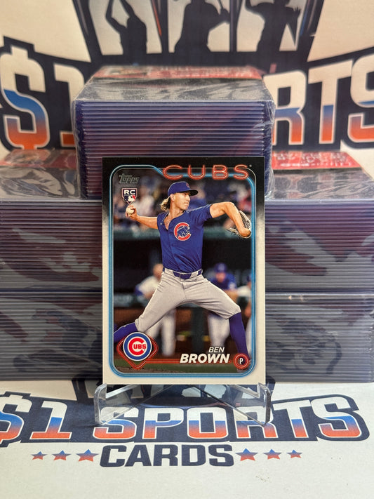 2024 Topps Update Ben Brown Rookie #US183