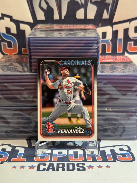 2024 Topps Update Ryan Fernandez Rookie #US111