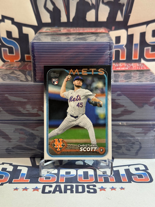 2024 Topps Update Christian Scott Rookie #US218