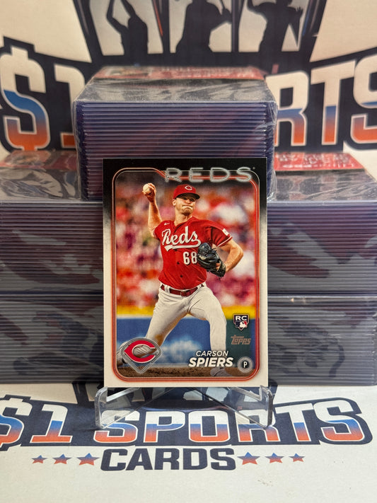 2024 Topps Carson Spiers Rookie #365
