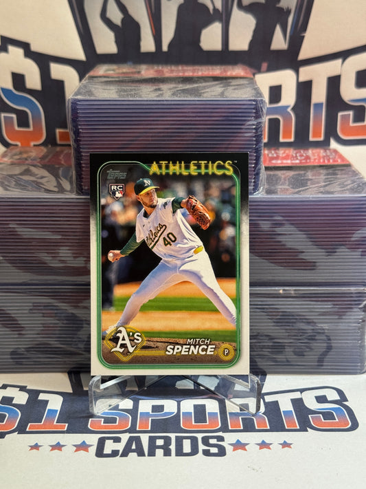 2024 Topps Update Mitch Spence Rookie #US28