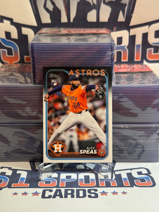 2024 Topps Update Alex Speas Rookie #US222