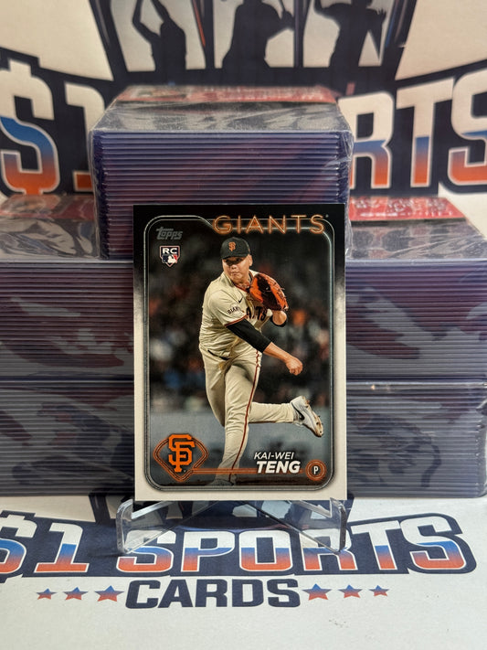 2024 Topps Update Kai-Wei Teng Rookie #US212