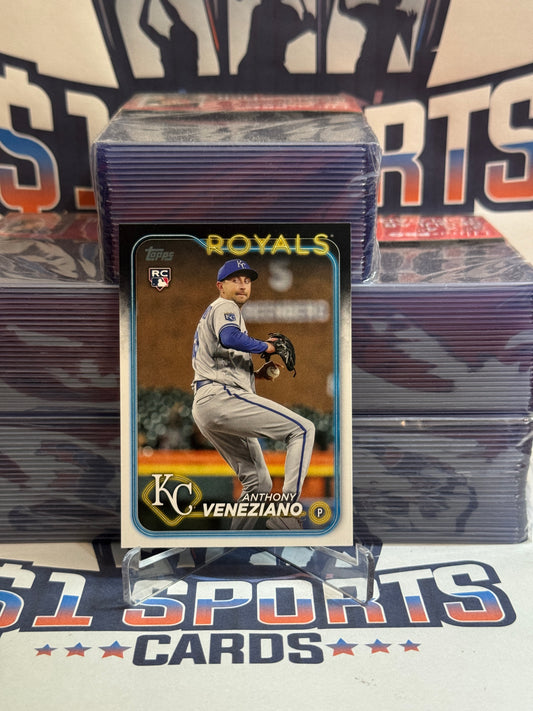 2024 Topps Update Anthony Veneziano Rookie #425